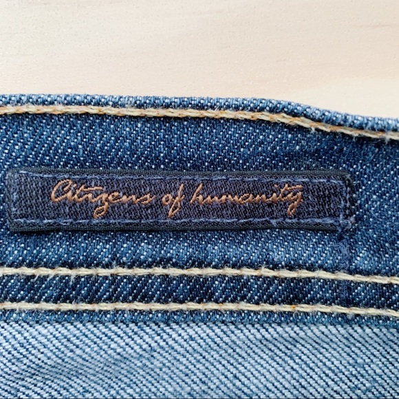 Citizens of Humanity • Ingrid #002 Stretch Low Waist Flair, Medium Wash, Size 28 - Picture 4 of 16